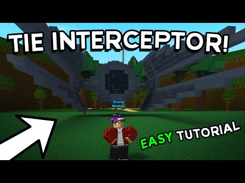 Tutorial How To Make The Tie Interceptor In Build A Boat For Treasure Roblox Youtube - video game tie roblox