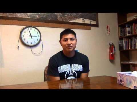 "Neon" Deion Natseway played a lot of quarterback for the 2A State Tournament Hawks this year and was a starter for the 29-1 boys' basketball team. 2014 All Beacon Team Laguna-Acoma High School: Deion Natseway