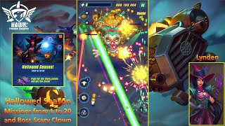 Celebrity [*/\*] Hawk: Freedom Squadron - Hallowed Season - Stages from 1 to 20 - Boss Scary Clown Profile