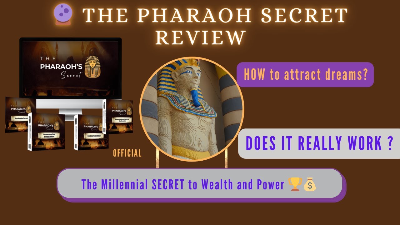 THE PHARAOH  SECRET  REVIEW ?  DOES IT REALLY WORK? The Millennial SECRET to Wealth and Power 🏆💰