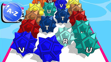 A-Z Run ​- All Levels Gameplay Android,ios (Levels 186-187)