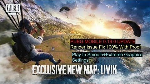 PUBG Mobile 0.19.0 Rendering Issue Fix With 100% Proof | Pubg Mobile Emulator Issue Fix