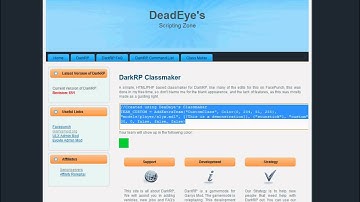 How to make a darkrp custom class gmod