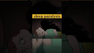sleep paralysis || #shorts #youtubeshorts #horrorshorts #shortsvideo