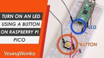Raspberry Pi Pico Project: Turn on an LED using a button