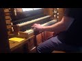 J S Bach Prelude From Cello Suite No 1 In G Major BWV 1007 Organ Left Hand Only 