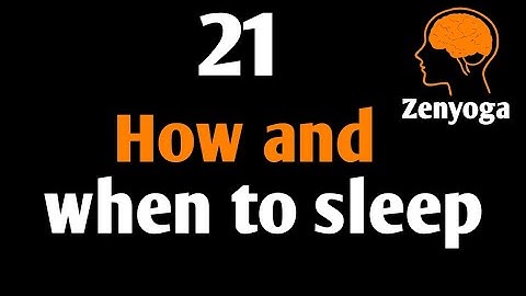 How and when to sleep ||Sleep is like our income use it very wisely|| Ashish Shukla