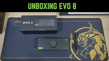 Unboxing Audient EVO 8 Audio Interface