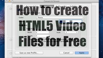 how to create webm & ogg html5 videos for free