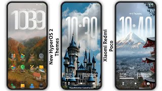 3 New HyperOS 2   control centre Themes for Xiaomi,Redmi,Poco | 3 Best HyperOS 2 Themes