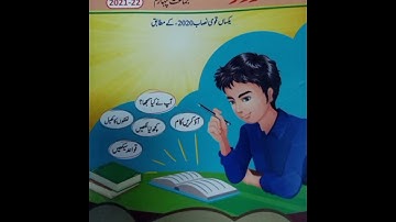 سبق نمبر 3:مثالی معلم(الفاظ معنی)جماعت چہارم