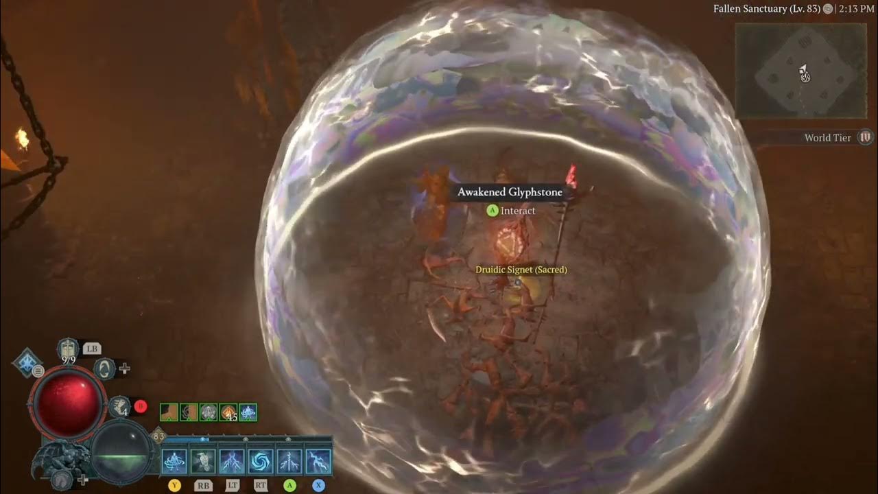 Diablo 4 Druid Lightning Storm build Nukes everything endless spirit