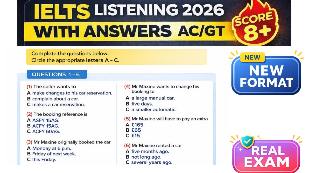 IELTS Listening Prediction March 2026 | IELTS LISTENING REAL EXAM TEST #ieltswithgic 