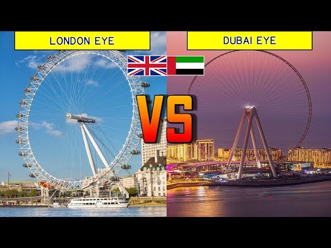 Is the Dubai wheel bigger than the London Eye?