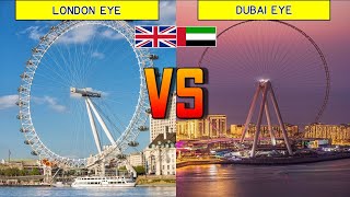 London Eye vs Dubai Eye (Ain Dubai) Comparison