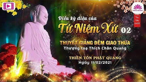 Tứ Niệm Xứ 2 TT TS THÍCH CHÂN QUANG