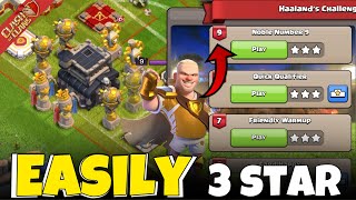 How to Easily 3 Star Haaland Challenge 9 (Noble Number 9) in Clash of Clans | coc new event attack screenshot 4