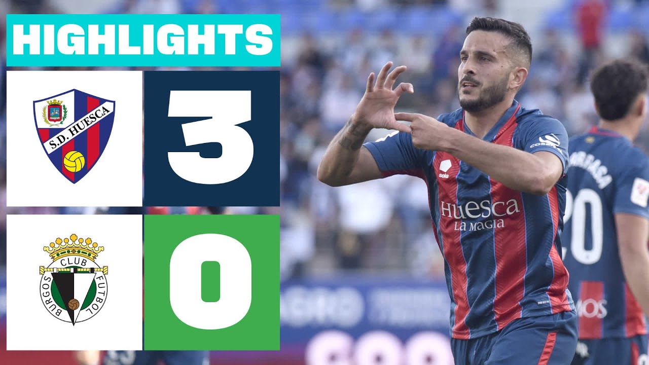 Resumen De SD Huesca Vs Burgos CF 3 0 YouTube resumen-de-sd-huesca-vs-burgos-cf-3-0-youtube