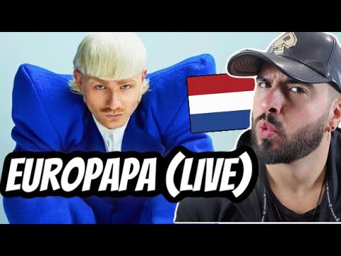 ?? Joost Klein - Europapa (LIVE - Netherlands Eurovision 2024) *British REACTION*
