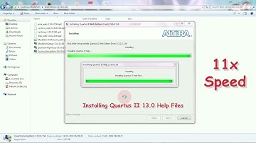 How to install Altera Quartus II 13 0 with ModelSim Starter Edition