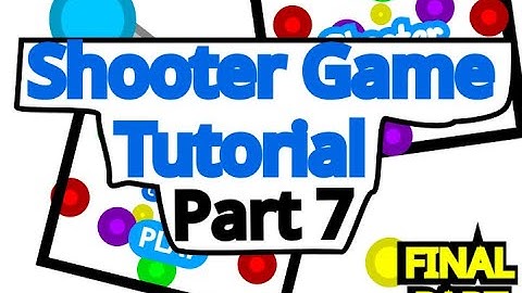 Shooter game tutorial Part 7 (Final Part) (Scratch)