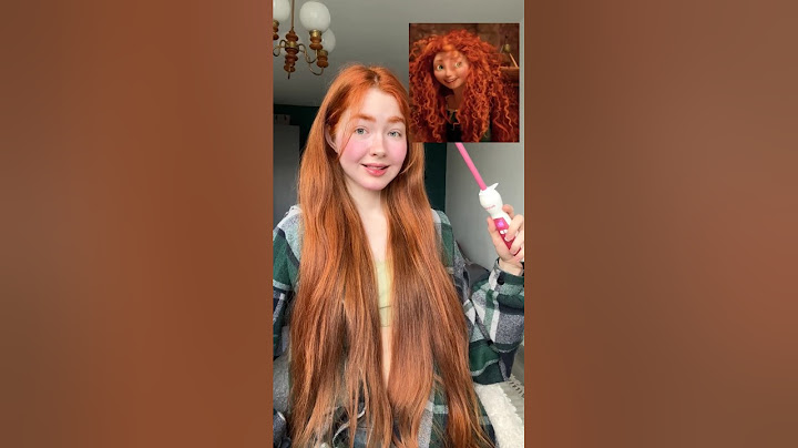 What do you think - do these curls look like Merida's? I'm honestly obsessed#curlyhair #hairtok