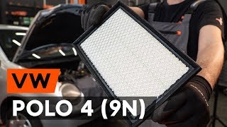 Ako vymeniť vzduchový filter na VW POLO 4 (9N) [NÁVOD AUTODOC]