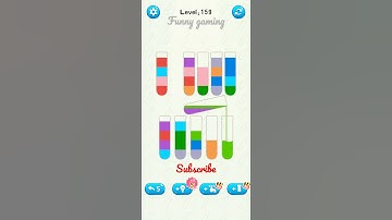 water sort jigsaw puzzle game level 159 #funnygaming #shorts #watergame #numpuz #jigsaw #puzzle