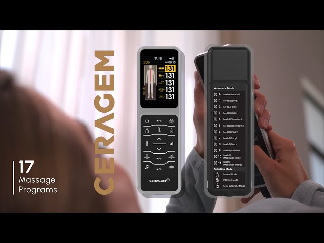 CERAGEM V4 Therapeutic Thermal Massager @ Home Features class=