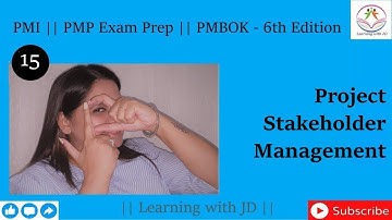 Project Stakeholder Management | PMP | Initiating | Planning | Executing | Monitoring & Controlling