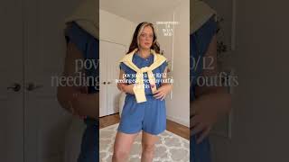 Comment ME to shop this easy casual everyday outfit! 💗🙌🏻 Love this super soft romper for summer,