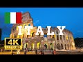 Italy landscapes and cityscapes in 4k