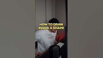 How to draw inside shapes in Adobe Illustrator #illustrator #graphicdesign #illustration #adobe
