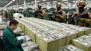 Inside the Dollar Factory 💵 | How US Dollar Bills Are Made – Full Manufacturing Process