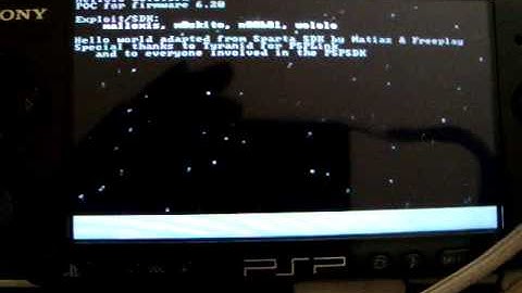 PSP firmware 6.20 save game data exploit (Patapon 2 demo)