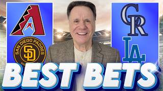 MLB BEST Bets Today! Diamondbacks vs Padres + Rockies vs Dodgers | Tuesday MLB Picks