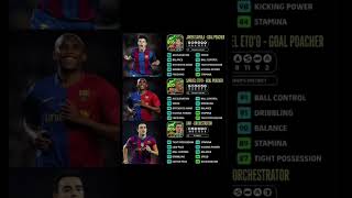 Eto, Xavi, Saviola Max Training Guide 🔥 eFootball 26 #efootball #pes #efootball2026 #shortsfeed