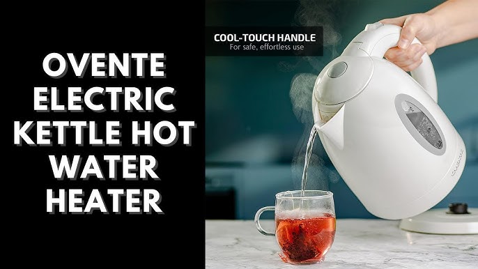 Ovente Electric Hot Water Kettle, 1.8 L - Red