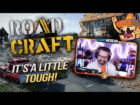 LAYING PIPE IS 'A LITTLE TOUGH' 😂 (Gassy w/ Burke & Cletus RoadCraft)