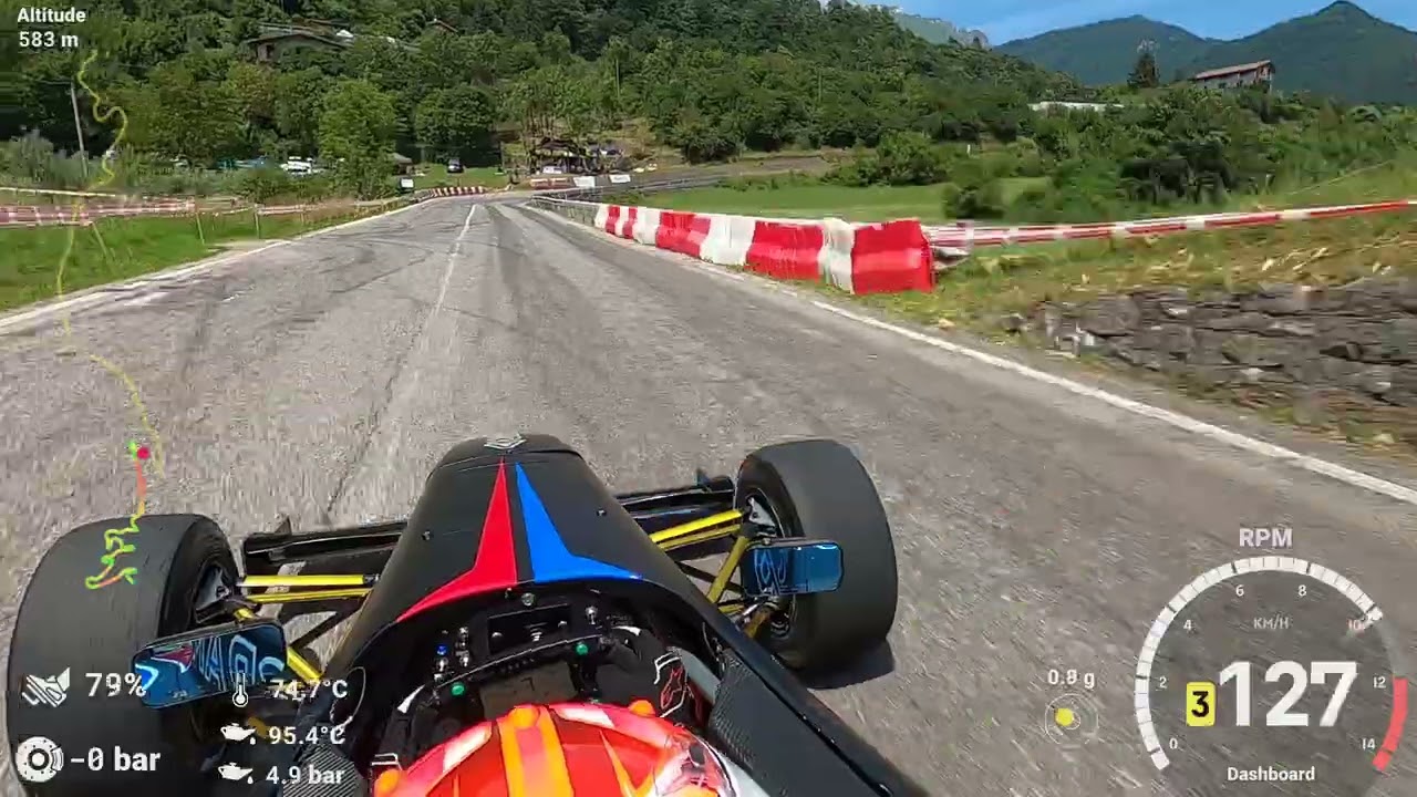 Trofeo Valcamonica 2024 Leonardo Chesini On-Board Telemetria