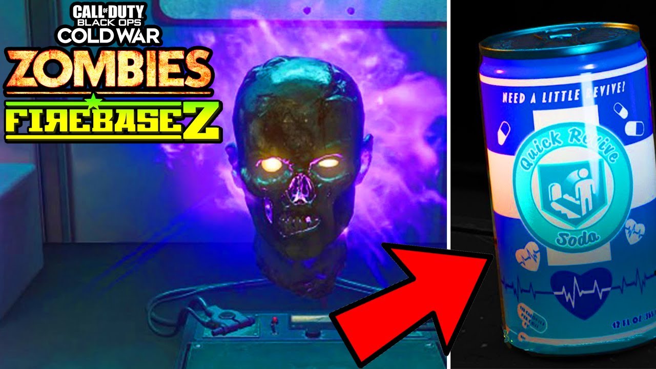 "FIREBASE Z" SERGEI'S HEAD FREE RANDOM PERK & INTEL: SIDE EASTER EGG GUIDE (COLD WAR ZOMBIES DLC 1)