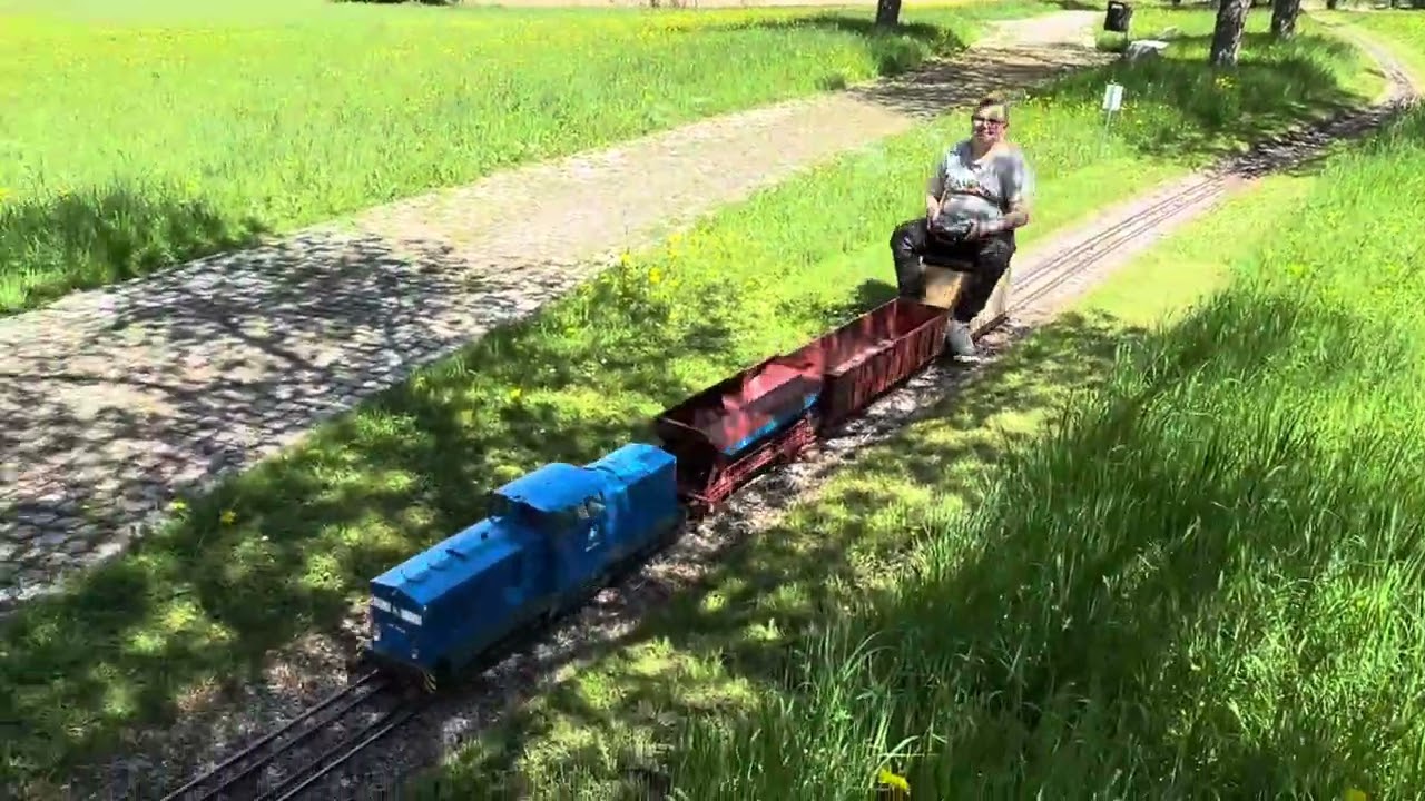 Tag 1 vom 5 Zoll Regelspurtreffen bei den Dampfbahnfreunde Sindelfingen. Eine herrliche Anlage.