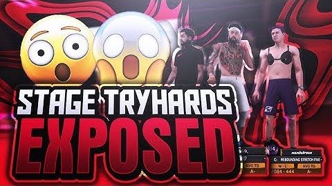 STAGE TRYHARDS EXPOSED 😱😱😱 | 5K TAKEOVER 🔥 | NBA 2K18