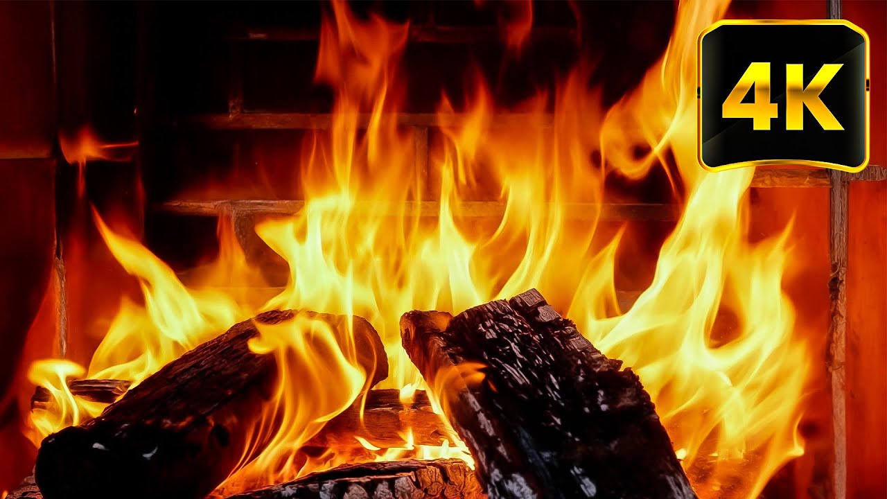 🔥 Fireplace Tranquility Retreat: Crackling Fire, Glowing Logs, and Deep Relaxation for Better Sleep