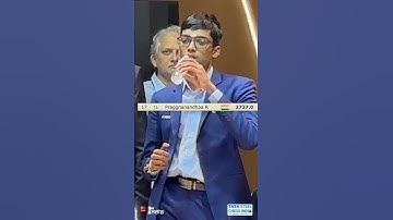 Pragg watching Magnus Carlsen WIN ☠️🔥#praggnanandhaa #magnuscarlsen #chess