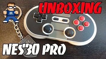 8BitDo NES30 Pro Controller Unboxing