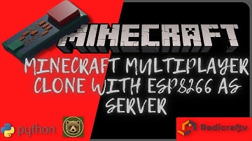 Minecraft Clone with Multiplayer | ESP8266 as Server! | Showcase