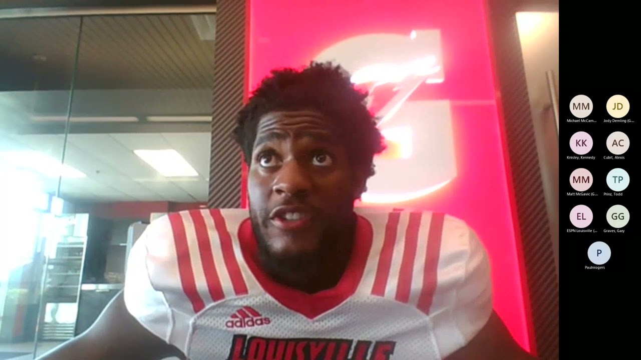UofL WR Dee Wiggins and Braden Smith Football Media Availability 20220818 122713 Meeting Recording