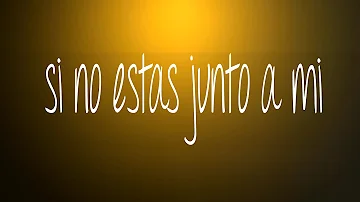 Tercer Cielo- 'Si No Estas Junto A Mi' (Video De Letras Oficial)