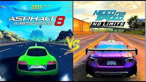 Asphalt 8 Airborne VS Need For Speed: No Limits Comparison  🔥 Ultimate Game Battle 2025! who wins